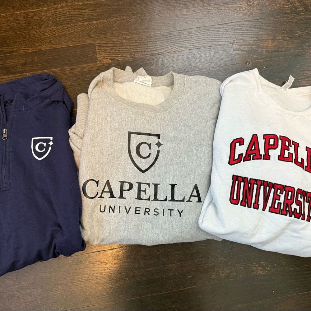 Capella University Sweatshirt Bundle